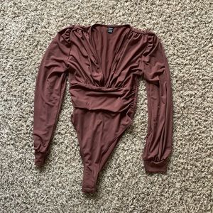 Dark Brown Bodysuit